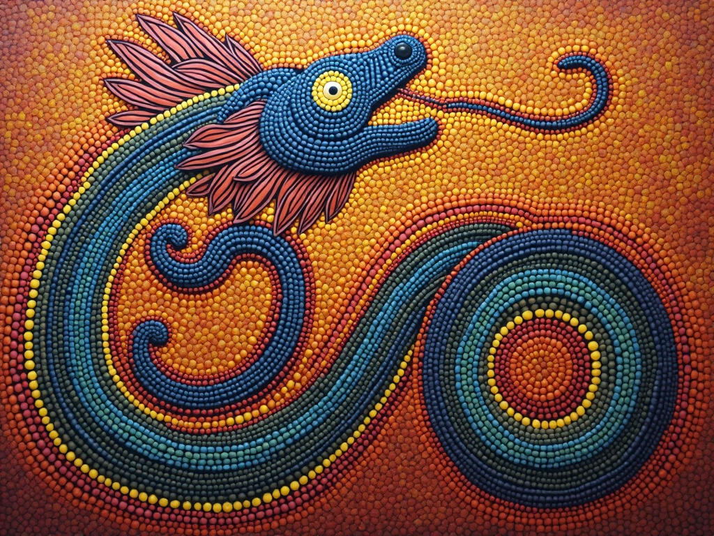 The Rainbow Serpent | FISH - Foundation for Indigenous Sustainable Health image.