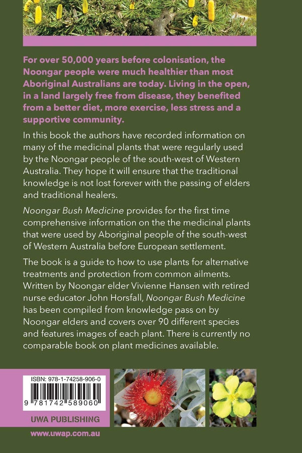 Noongar Bush Medicine: Medicinal Plants of the South-West of Western Australia