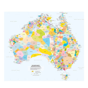 Indigenous Map of Australia AIATSIS