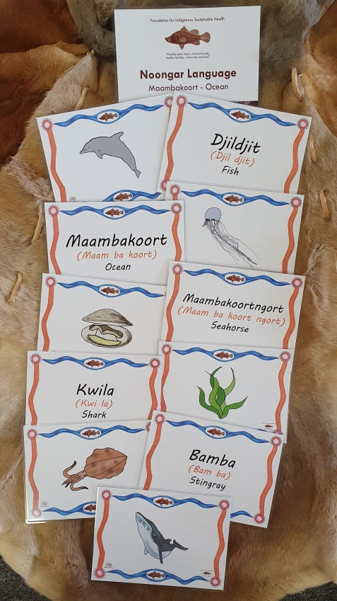 Noongar Language Cards - Ocean