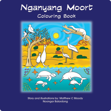 Nganyang Moort Colouring Book